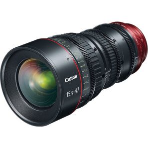 Canon CN-E 15.5-47mm T2.8 L S Wide-Angle Cinema Zoom Lens - PL Mount