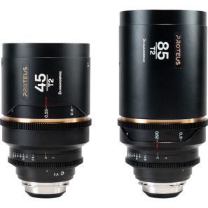 Venus Optics Laowa Proteus 2x Anamorphic 45 & 85mm T2 Lens Bundle (Silver Flare)