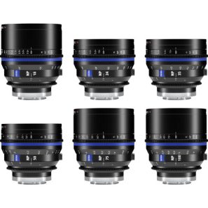ZEISS Nano Prime 6-Lens Set (Sony E,18, 24, 35, 50, 75, and 100mm)