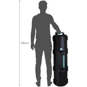 HPRC 6400 Wheeled Hard Resin Case with Tripod Holder Kit (Black) - Image 2