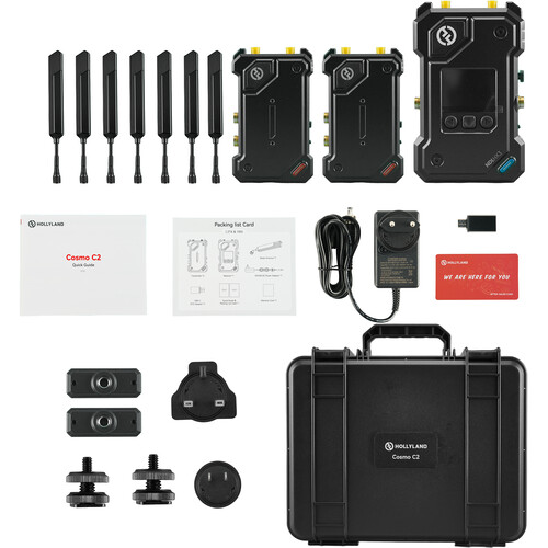 Hollyland Cosmo C2 HDMI/SDI Wireless Video 2-Transmitter System (2TX,1RX) - Image 3
