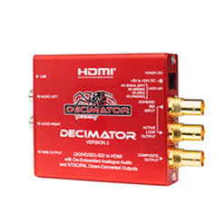 Decimator 2 SDI to HDMI and PAL/NTSC