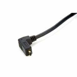 Atomos coiled right-angle micro HDMI to full HDMI cable (50-65cm)
