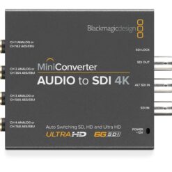 Blackmagic Mini Converter Audio to SDI 4K - Image 2