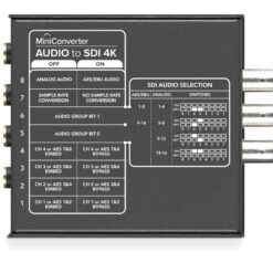 Blackmagic Mini Converter Audio to SDI 4K - Image 3