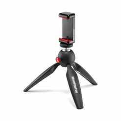 Manfrotto MKPIXICLAMP-BK Mini Tripod with Universal Smartphone Clamp