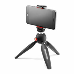 Manfrotto MKPIXICLAMP-BK Mini Tripod with Universal Smartphone Clamp - Image 5