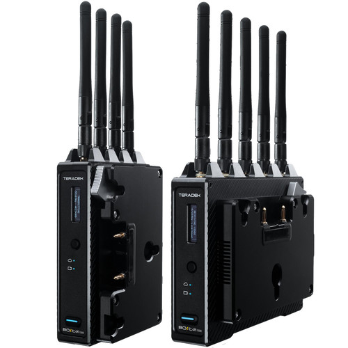 TERADEK Bolt 1500 12G-SDI/HDMI Wireless TX/RX Deluxe Set Gold-Mount (Does not include Antenna Array)