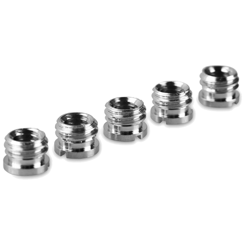 Smallrig New Thread Adapter W/ 1/4" To 3/8" Thread 5pcs Pack