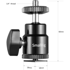 Smallrig 1/4" Camera Hot Shoe Mount With 1/4 Screw - Image 3