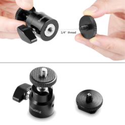 Smallrig 1/4" Camera Hot Shoe Mount With 1/4 Screw - Image 4