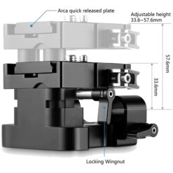 Smallrig Universal 15mm Rail Support System Baseplate - Image 4