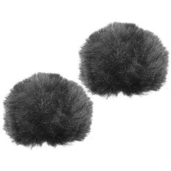 Rycote Black Lavalier Windjammer - Pair