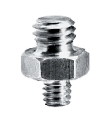 Manfrotto 147 Short 16mm Spigot 1/4" To 3/8" Male/Male