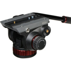 Manfrotto MVH502Ah Pro Video Head Flat Base - Image 3