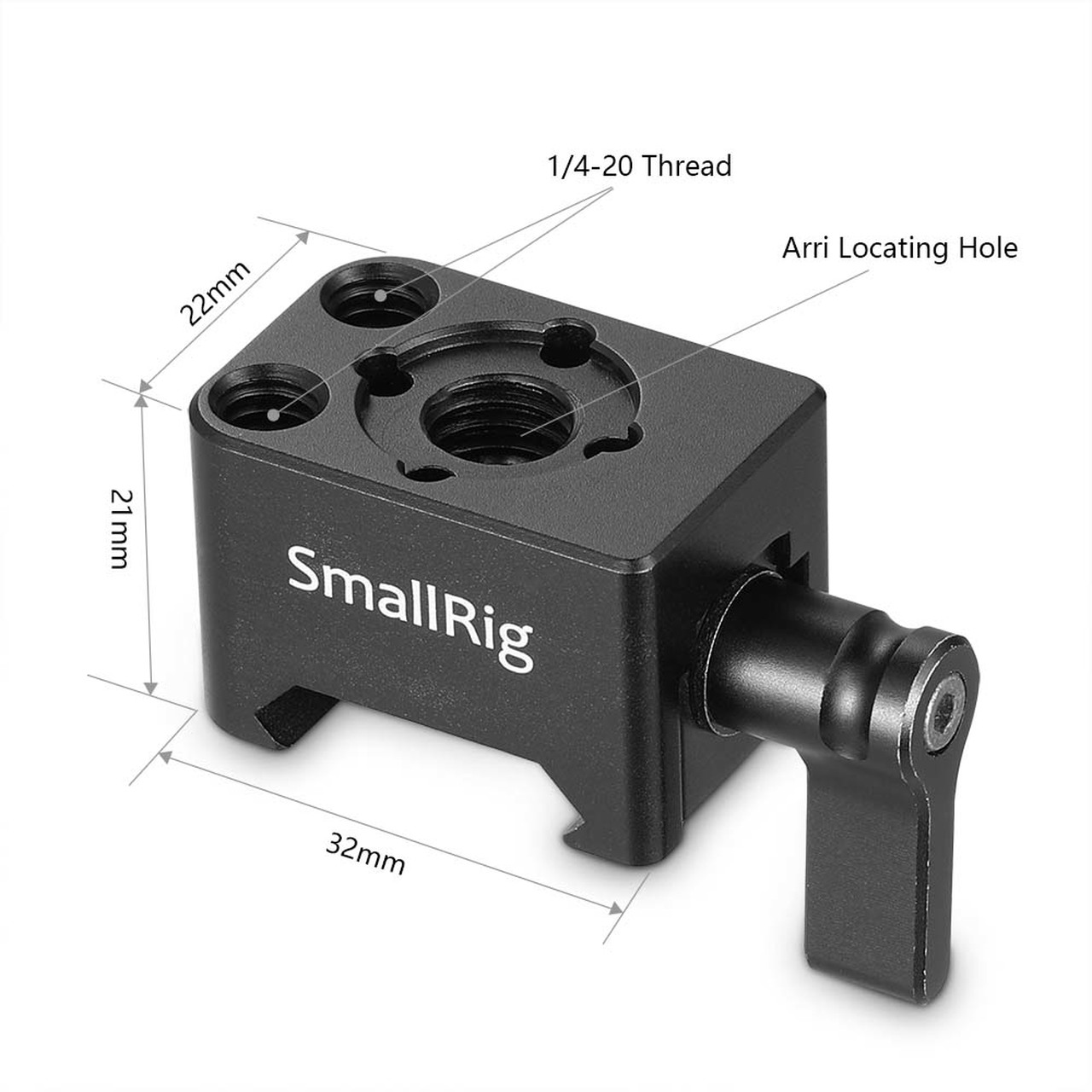 Smallrig Nato Clamp c/w Arri 3/8" Hole - Image 2