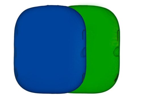 Manfrotto Green/Blue Collapsible Background 1.8m x 2.1m