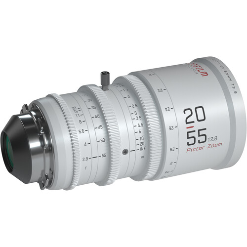 DZO Film Pictor 20-55mm and 50-125mm T2.8 Super35 Zoom Lens Bundle (PL and EF Mount, White) - Image 3