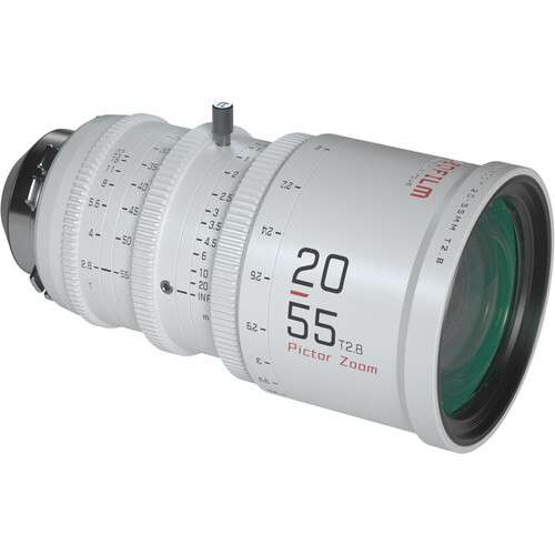 DZO Film Pictor 20-55mm and 50-125mm T2.8 Super35 Zoom Lens Bundle (PL and EF Mount, White) - Image 4