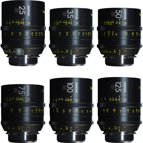 DZO Film VESPID 6-Lens Kit A (PL Mount)