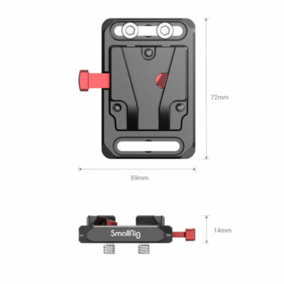 SmallRig Mini V-Mountballert Plate - Image 2