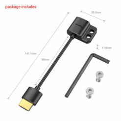 SmallRig Ultra Slim 4K HDMI Adapter Cable (A to A) - Image 2
