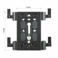 SmallRig Baseplate with Dual 15mm Rod Clamp - Image 2