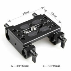 SmallRig Baseplate with Dual 15mm Rod Clamp - Image 3