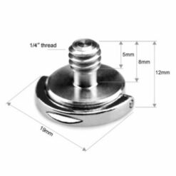 SmallRig Quick release Camera Fixing 1/4" Screw (2 Pack) - Image 2