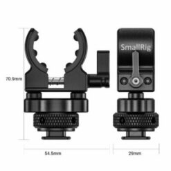 SmallRig Shotgun Microphone Holder (Cold Shoe) - Image 2