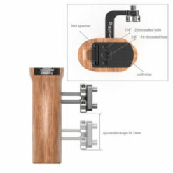 Smallrig HSN2093C Wooden Universal Side Handle - Image 2