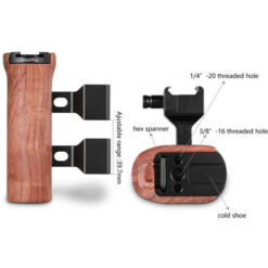 Smallrig 2187B Wooden Nato Side Handle - Image 3