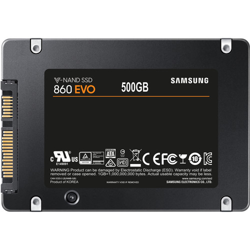 Samsung 860 Evo 500GB Basic Kit SSD Drive - Image 2