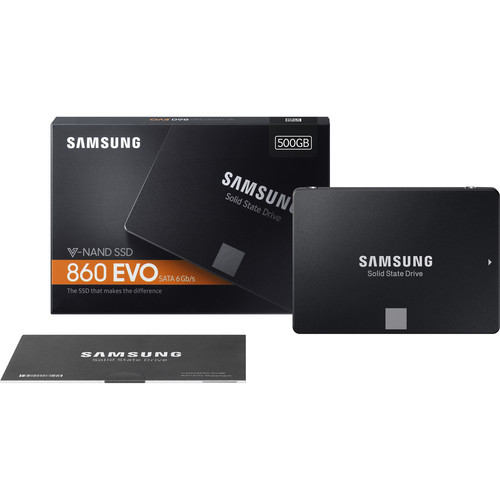 Samsung 860 Evo 500GB Basic Kit SSD Drive - Image 4