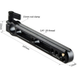 Smallrig 1856 Safety Nato Rail With 15mm Rod Clamp - Image 3
