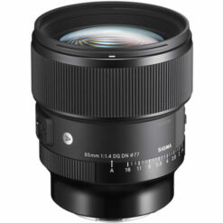 Sigma 85mm F1.4 DG HSM E mount