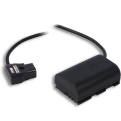 Hawk-Woods LR-12 Power-Con 2-Pin (Male) - Canon LP-E6 Dummy