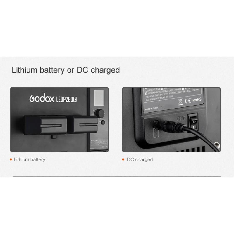 Godox LEDP260 Flat Led Video Light - Image 3