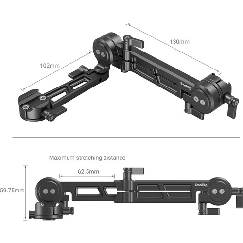 Smallrig MD3507 Adjustable EVF Mount C/W Nato Clamp - Image 5