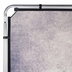 Manfrotto EzyFrame Vintage Background 2 x 2.3m (6'7" x 7'5") Smoke - Image 2