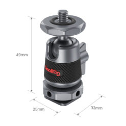 Smallrig 2948 Mini Ball Head C/W Cold Shoe Mount - Image 4