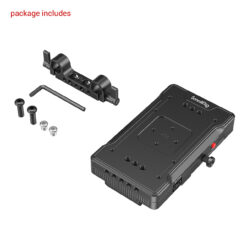 Smallrig 3203 V-Mount Batt Adapt Plate Dual 15mm Clamp - Image 3