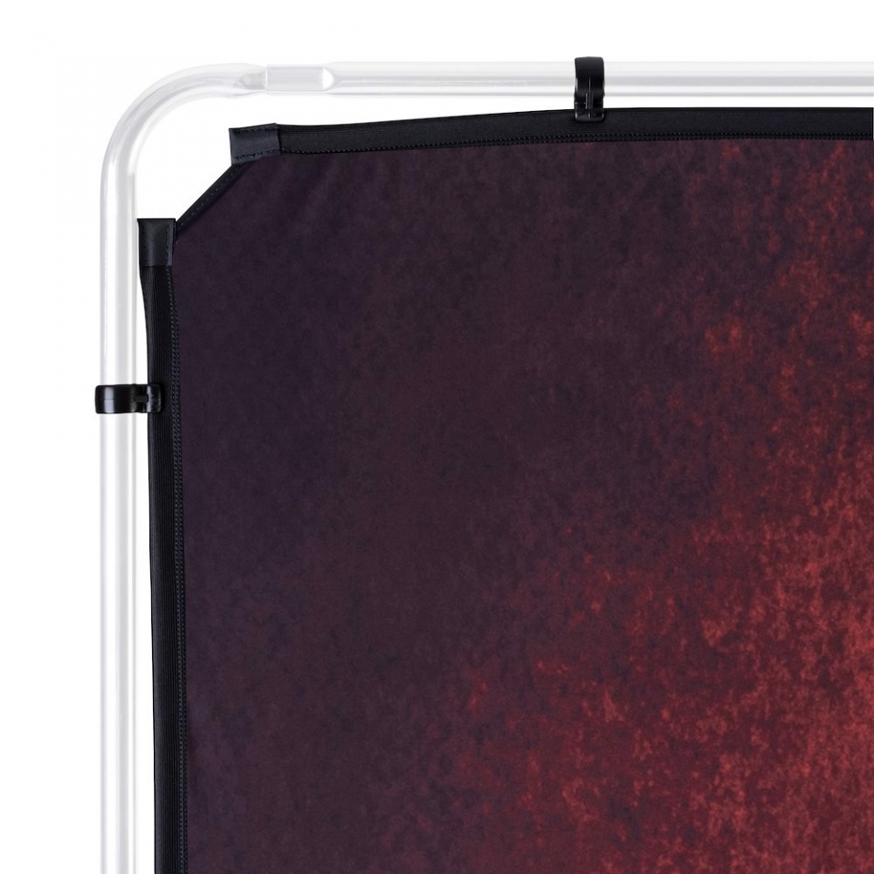 Manfrotto EzyFrame Vintage Background Cover 2 x 2.3m Crimson - Image 3