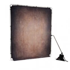 Manfrotto EzyFrame Vintage Background 2 x 2.3m Walnut - Image 2