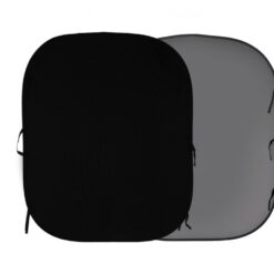 Manfrotto Plain Collapsible 1.8 x 2.15m Black/Mid Grey