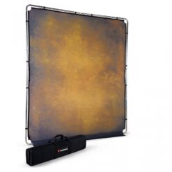 Manfrotto EzyFrame Vintage Background 2 x 2.3m (6'7" x 7'5") Tobacco