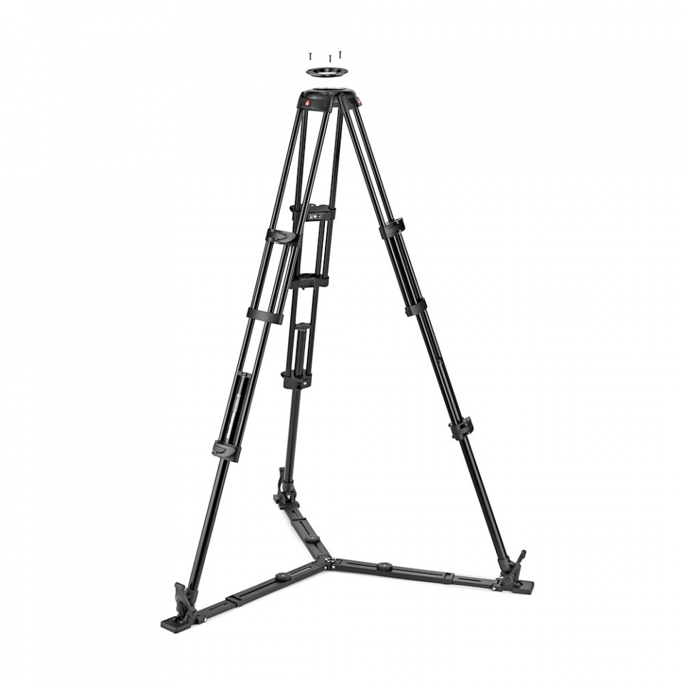 Manfrotto Aluminium Twin GS Tripod 100/75mm