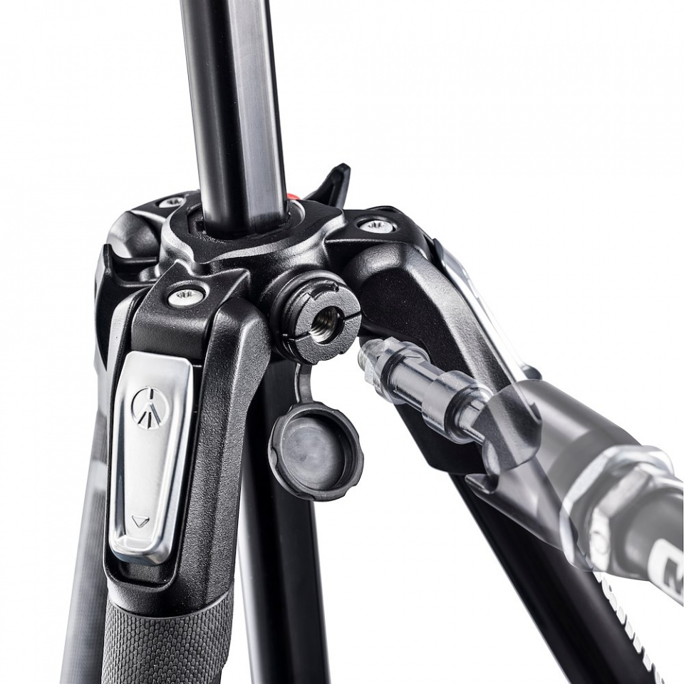 Manfrotto 190X Aluminium 3 Section Tripod - Image 3