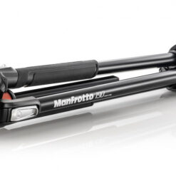 Manfrotto 190 Aluminium Tripod 3-S Horiz. Col - Image 2