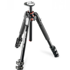 Manfrotto 190 Aluminium Tripod 4-S Horiz. Col